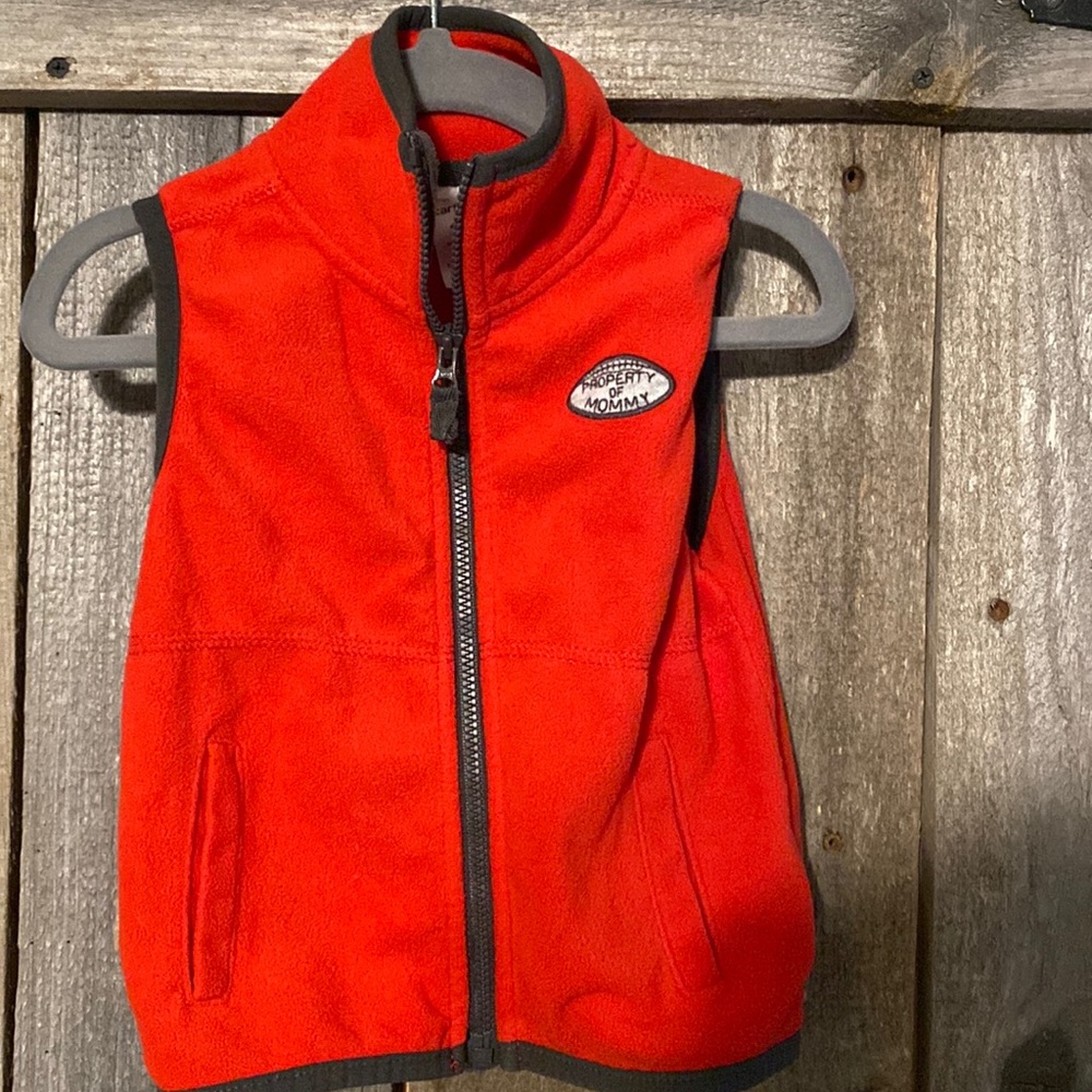 Carters fleece vest